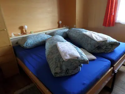 Ein Bett oder Betten in einem Zimmer der Unterkunft Chalet Grazia