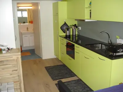 Küche/Küchenzeile in der Unterkunft Chalet Viola