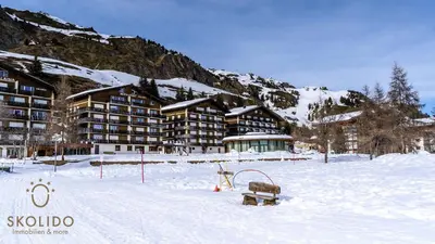 Haus Rhodania mit Matterhornblick, Riederalp Mitte im Winter