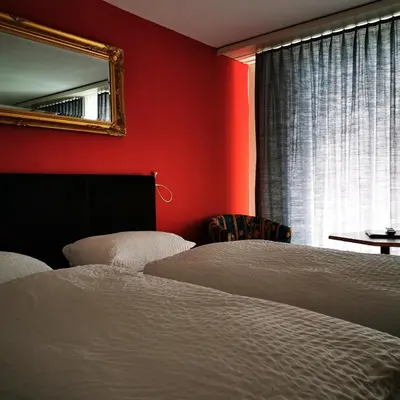 Ein Bett oder Betten in einem Zimmer der Unterkunft FeWo Fernsicht Crystal