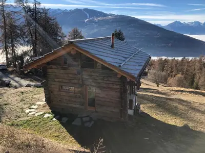 Naturlandschaft in der Nähe des Chalets