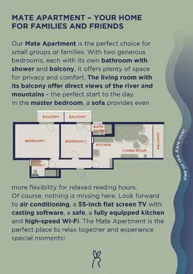 Grundriss der Unterkunft HOP Apartments & Suites