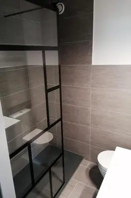 Ein Badezimmer in der Unterkunft Studio vue imprenable