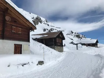 Am Färrichlift im Winter