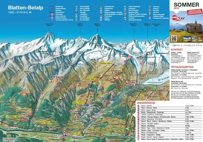 Naturlandschaft in der Nähe der Ferienwohnung