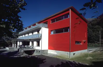 Das Gebäude in dem sich das Hotel befindet