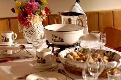 Essen im Hotel oder in der Nähe