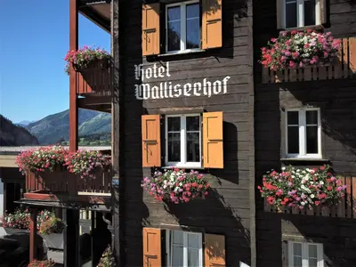 Das Gebäude in dem sich das Hotel befindet