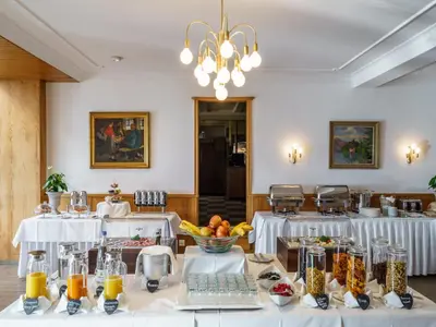 Essen im Hotel oder in der Nähe