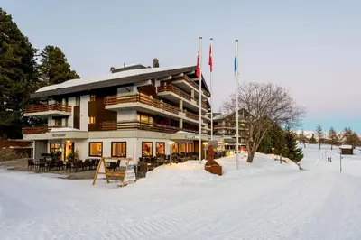 Golfhotel Riederhof im Winter