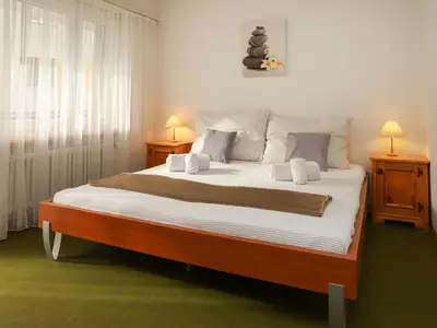 Ein Bett oder Betten in einem Zimmer der Unterkunft Apartment Primavista-3 by Interhome