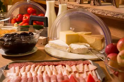 Essen im Hotel oder in der Nähe