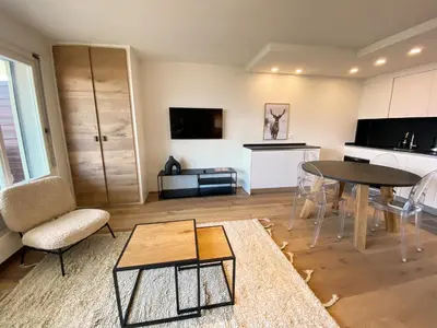TV/Unterhaltungsangebot in der Unterkunft Apartment Del Sol Elysée 4 Crans Montana Switzerland