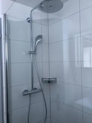 Ein Badezimmer in der Unterkunft Chalet Wanda