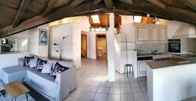 Küche/Küchenzeile in der Unterkunft Cosy and quiet private place in Central Valais