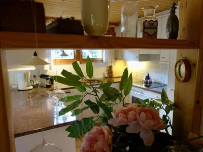 Küche/Küchenzeile in der Unterkunft Apartment Am Schilf by Interhome