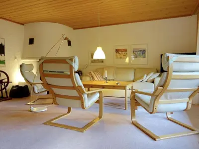Ein Sitzbereich in der Unterkunft Apartment Am Schilf by Interhome