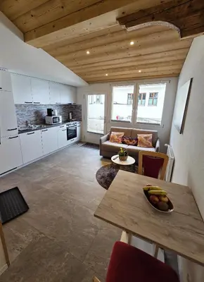 Küche/Küchenzeile in der Unterkunft Chalet Lilo New Studio