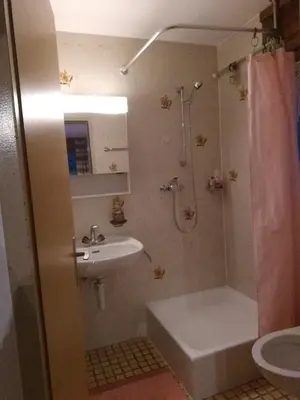 Ein Badezimmer in der Unterkunft Gemmi apartment Inden Leukerbad