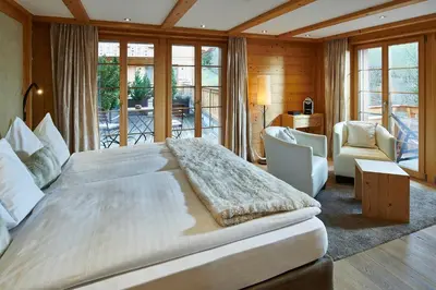 Ein Bett oder Betten in einem Zimmer der Unterkunft Aspen Alpine Lifestyle Hotel