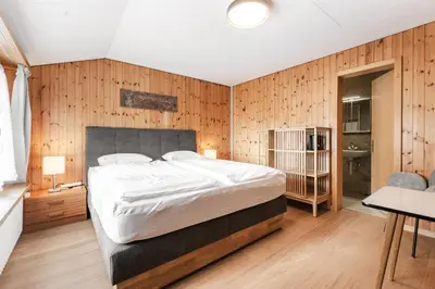 Ein Bett oder Betten in einem Zimmer der Unterkunft Gasthof Bären
