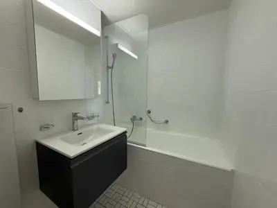 Ein Badezimmer in der Unterkunft Mayenzett 34