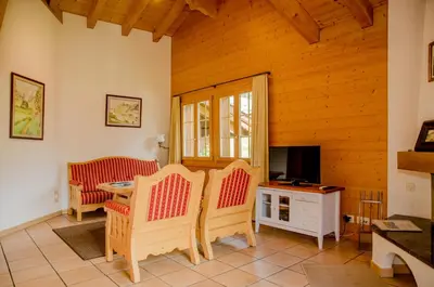 TV/Unterhaltungsangebot in der Unterkunft Apartment Chamonix - GRIWA RENT AG