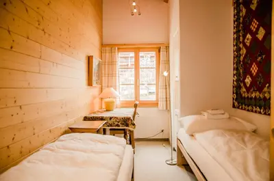 Ein Bett oder Betten in einem Zimmer der Unterkunft Apartment Bärhag - GRIWA RENT AG