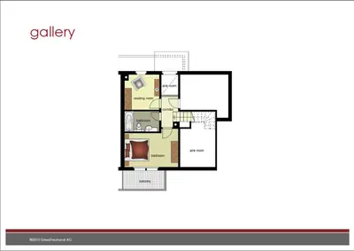 Grundriss der Unterkunft Apartment Alpin DG - GRIWA RENT AG