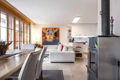 Küche/Küchenzeile in der Unterkunft Apartment Alpin DG - GRIWA RENT AG