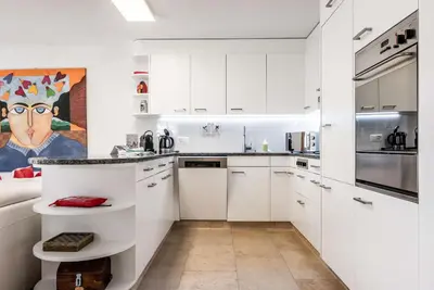 Küche/Küchenzeile in der Unterkunft Apartment Alpin DG - GRIWA RENT AG
