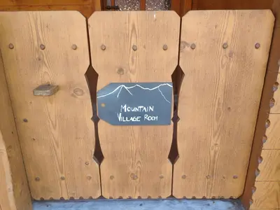 Grundriss der Unterkunft Mountain Village Room