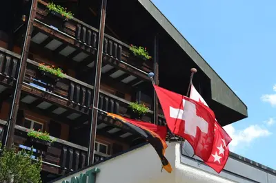 Das Gebäude in dem sich das Hotel befindet