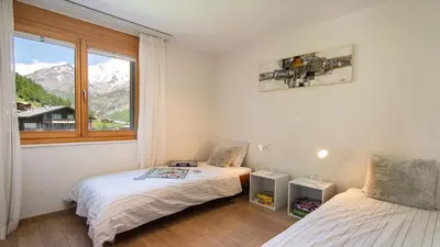 Ein Bett oder Betten in einem Zimmer der Unterkunft Aramis Apartment 3-1