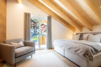 Ein Sitzbereich in der Unterkunft Britannia Penthouse