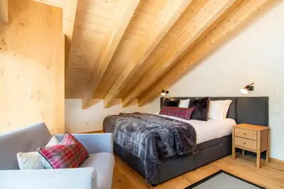 Ein Bett oder Betten in einem Zimmer der Unterkunft Britannia Penthouse
