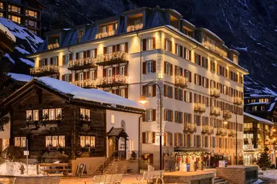 Das Gebäude in dem sich das Hotel befindet
