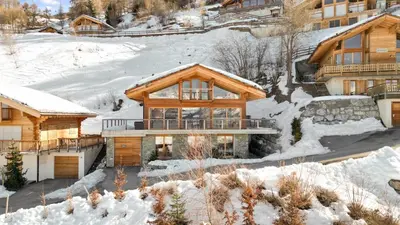 Chalet Marmotte, à seulement 50m de la piste im Winter