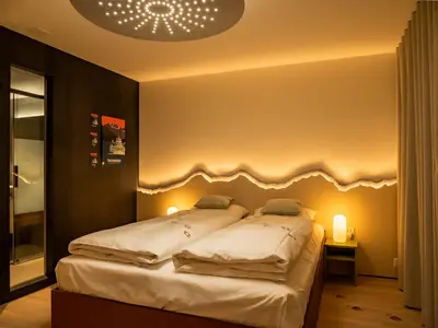 Ein Bett oder Betten in einem Zimmer der Unterkunft The Lab Experiments
