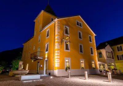 Das Gebäude in dem sich das Hotel befindet