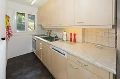 Küche/Küchenzeile in der Unterkunft apartment EGGERI - das sportliche