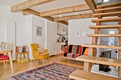Küche/Küchenzeile in der Unterkunft Apartment Nussbaum - GRIWA RENT AG
