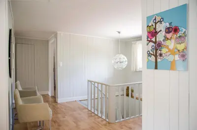 Ein Sitzbereich in der Unterkunft Chalet Dolphin NEW!