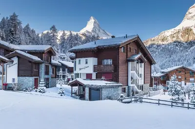 Chalet Monte Cristo im Winter