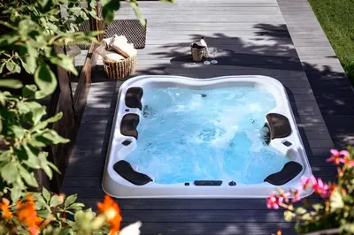 Grundriss der Unterkunft View & Spa Apartment