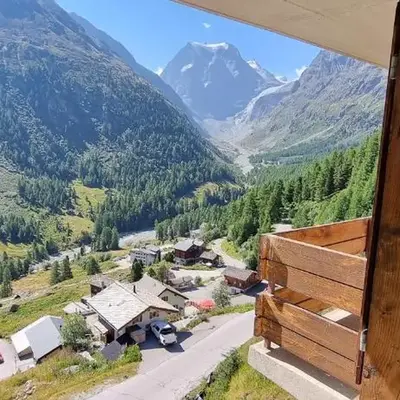 Le Panorama - Appartement 54 à Arolla face aux montagnes à 150m des pistes