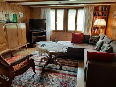 TV/Unterhaltungsangebot in der Unterkunft Chalet Am Fels