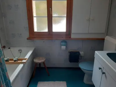 Küche/Küchenzeile in der Unterkunft Chalet Am Fels