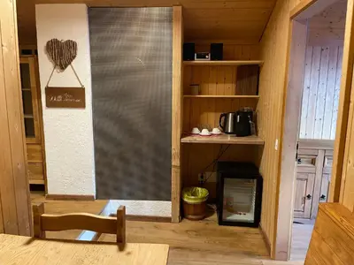 Küche/Küchenzeile in der Unterkunft Hotel Jägerstübli Grindelwald