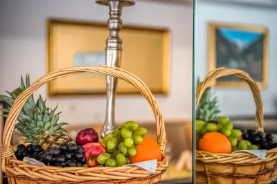Essen im Hotel oder in der Nähe